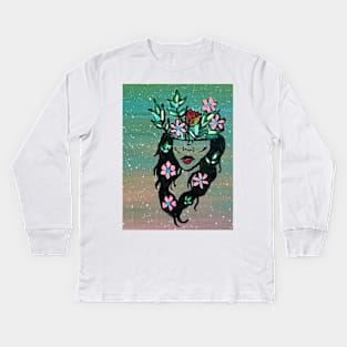 Mother Nature Kids Long Sleeve T-Shirt